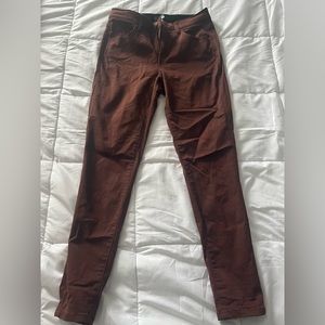LuLaRoe brown denim skinny jeans. Size 28
